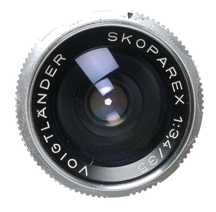 Voigtlander Skoparex 1:3.4/35mm Wide Camera Lens