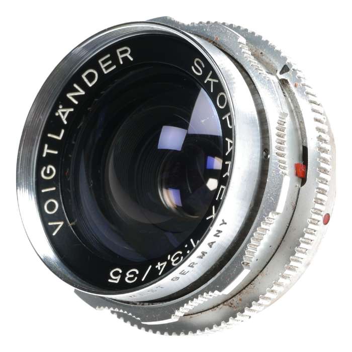 Voigtlander Skoparex 1:3.4/35mm Wide Camera Lens
