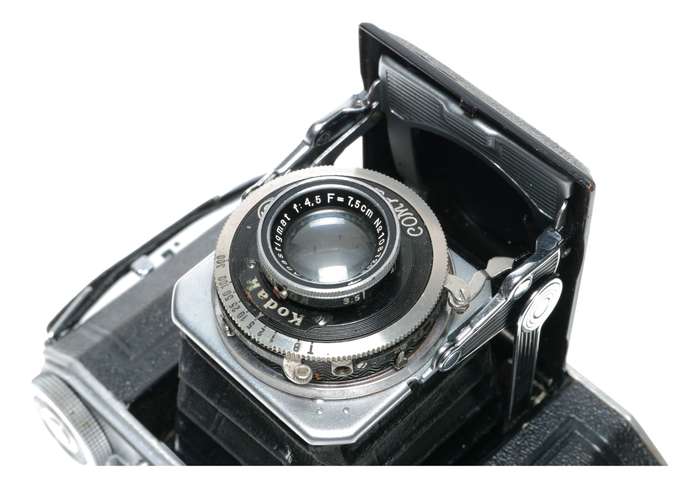 Kodak Duo Six-20 Series II 6x4.5 Folding 620 Film Camera 1:4.5/7.5cm