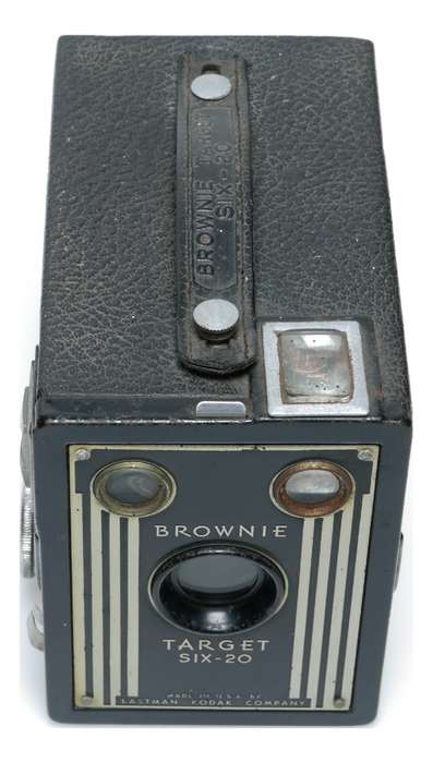 Kodak Brownie Target Six-20 Box Type 620 Film Camera