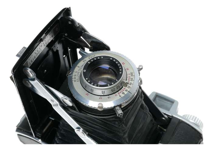 Kodak Tourist Folding 620 Film Camera Anaston 4.5/105mm