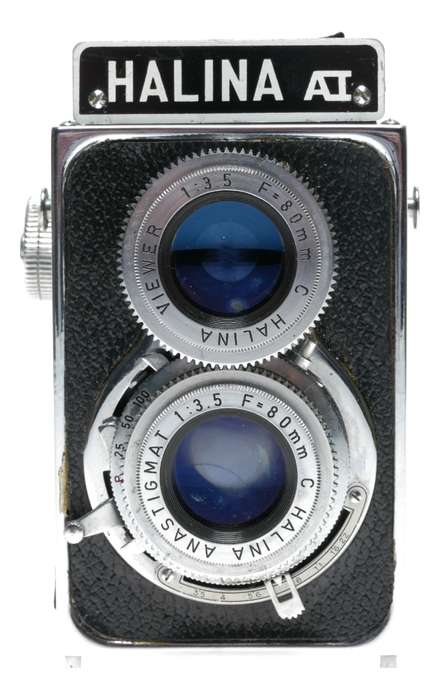 Haking Halina A1 120 Film 6x6 Camera 1:3.8 80mm