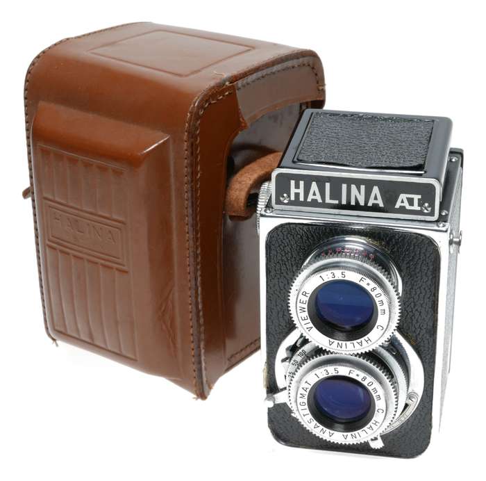 Haking Halina A1 120 Film 6x6 Camera 1:3.8 80mm