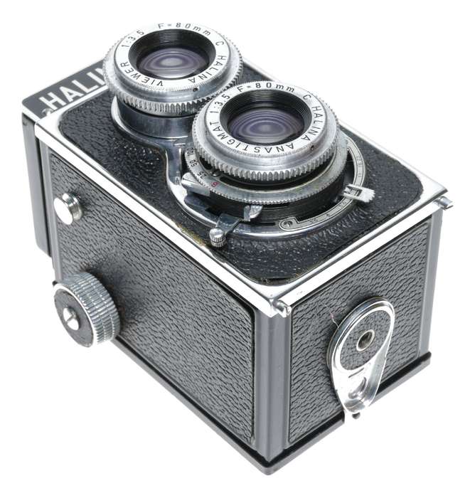 Haking Halina A1 120 Film 6x6 Camera 1:3.8 80mm