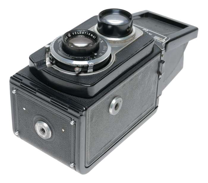 Ciro-Flex Model E TLR 120 Film 6x6 Camera Velostigmat 3.5/85mm