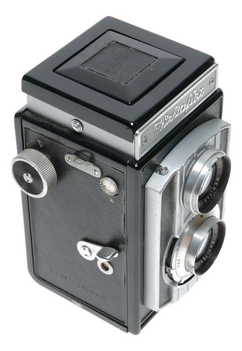 Weltaflex TLR 120 Film 6x6 Camera E. Ludwig Meritar 3.5/75mm