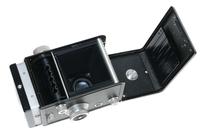 Weltaflex TLR 120 Film 6x6 Camera E. Ludwig Meritar 3.5/75mm