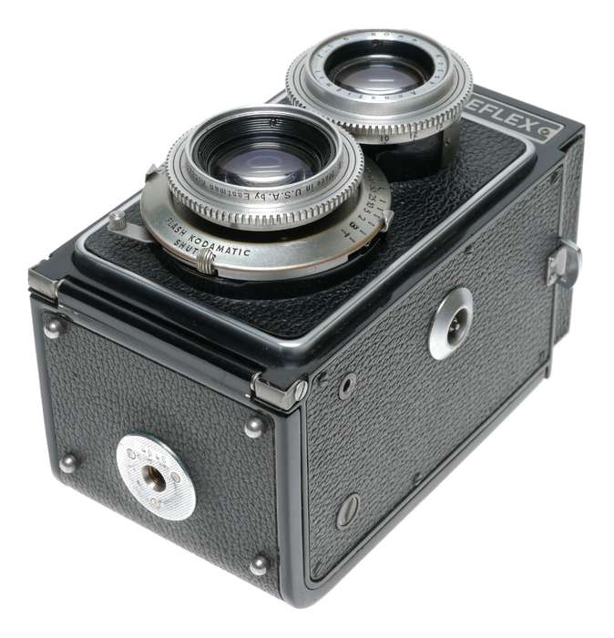 Kodak Reflex 6x6 TLR 620 Film Camera Anastigmat f:3.5 80mm