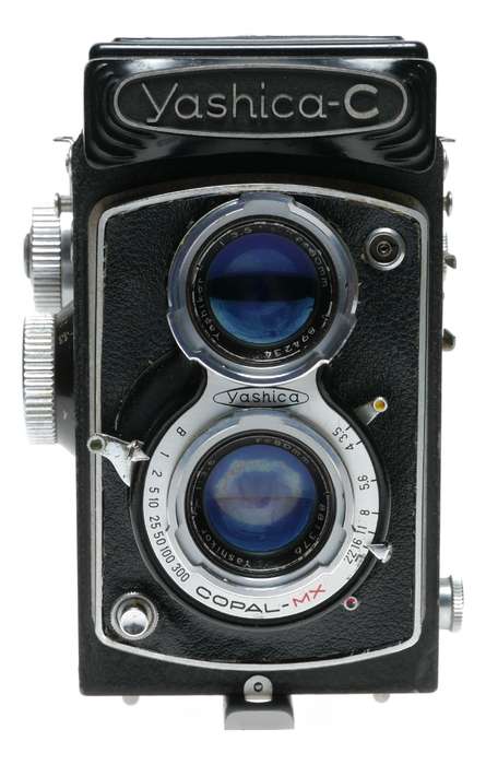 Yashica-C 120 Film 6x6 TLR Camera Yashicor 3.5/80mm Rare