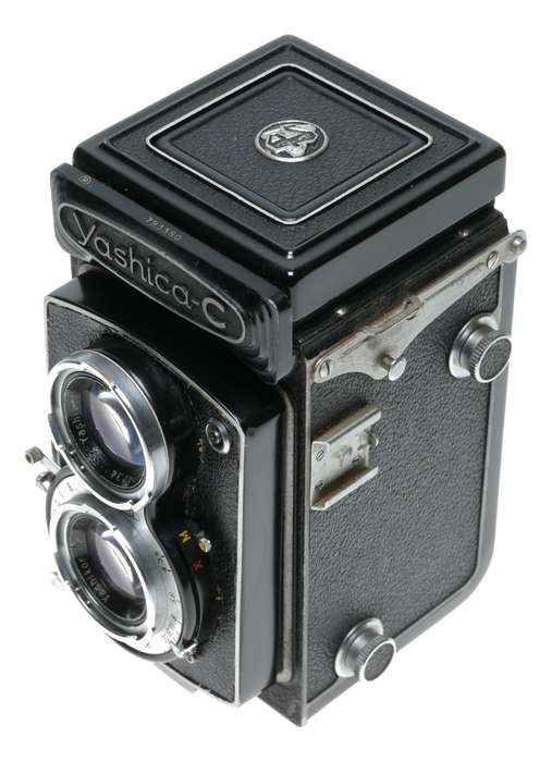 Yashica-C 120 Film 6x6 TLR Camera Yashicor 3.5/80mm Rare