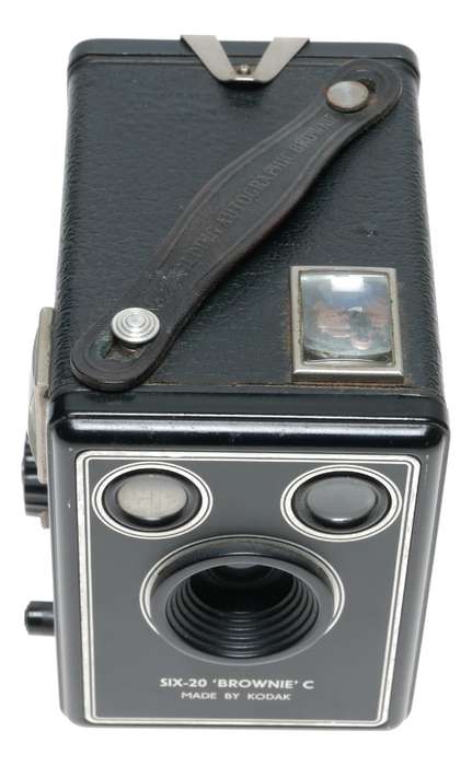 Kodak Six-20 Brownie C Box Type 620 Film Camera Early Model