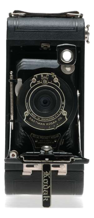 Kodak No.1A Pocket Autographic 116 Rollfilm Folding Camera 9x12