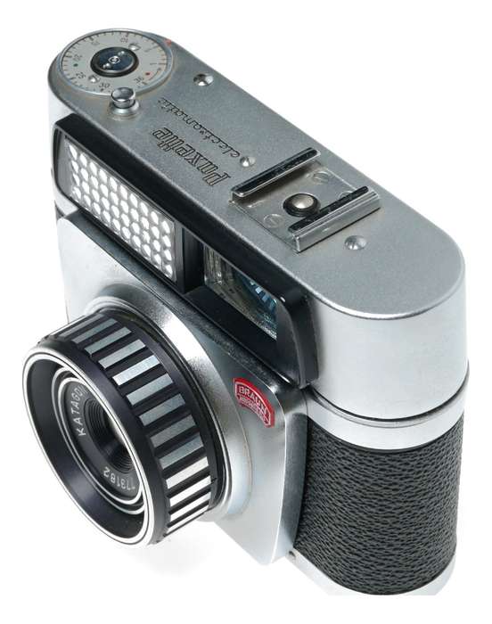 Braun Paxette Electromatic 35mm Film Automatic Camera Katagon 40mm