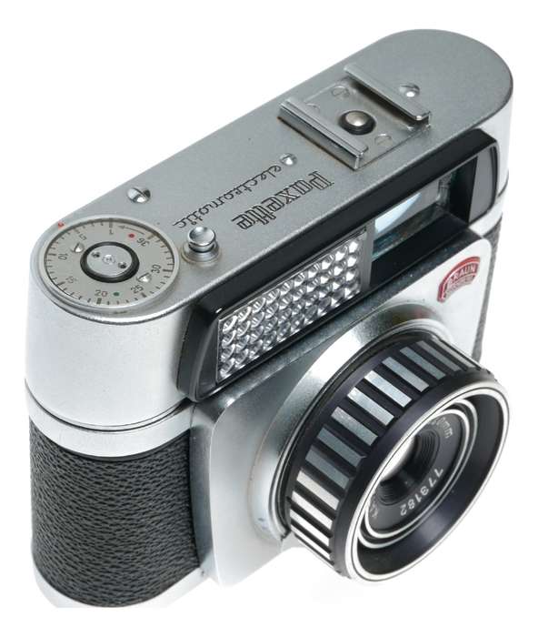 Braun Paxette Electromatic 35mm Film Automatic Camera Katagon 40mm