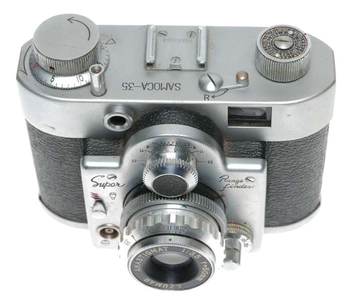 Samoca-35 Super Rangefinder 35mm Film Camera 3.5/50 Rare