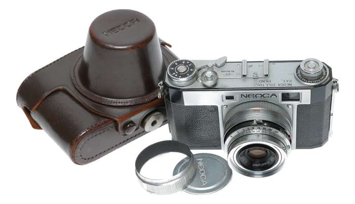 Neoca 2S 35mm Film Dual Stroke Rangefinder Camera 1:3.5 f=45mm
