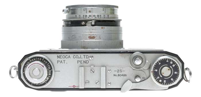 Neoca 2S 35mm Film Dual Stroke Rangefinder Camera 1:3.5 f=45mm