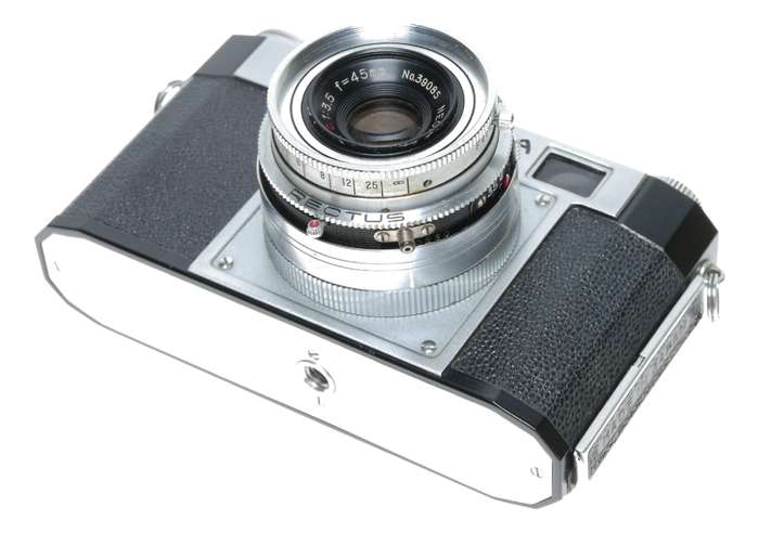 Neoca 2S 35mm Film Dual Stroke Rangefinder Camera 1:3.5 f=45mm