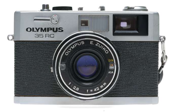 Olympus 35 RC Rangefinder Film Camera E.Zuko 1:2.8 f=42mm