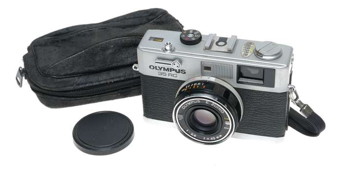 Olympus 35 RC Rangefinder Film Camera E.Zuko 1:2.8 f=42mm