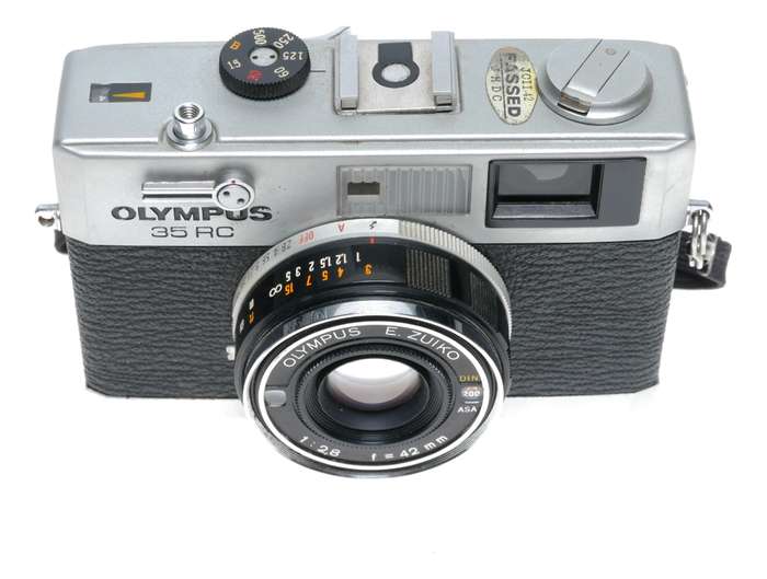 Olympus 35 RC Rangefinder Film Camera E.Zuko 1:2.8 f=42mm