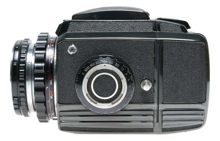 Zenza Bronica S2 Black 6x6 SLR Film Camera Nikkor-P 1:2.8 f=75mm