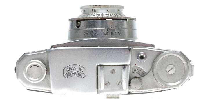 Braun Gloriette 35mm Film Camera Steinheil Cassar 2.8/45