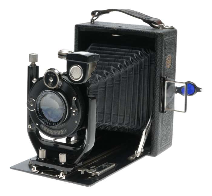 Walter Talbot Berlin Folding Camera Steinheil Unofokal 1:4.5 f=13.5cm