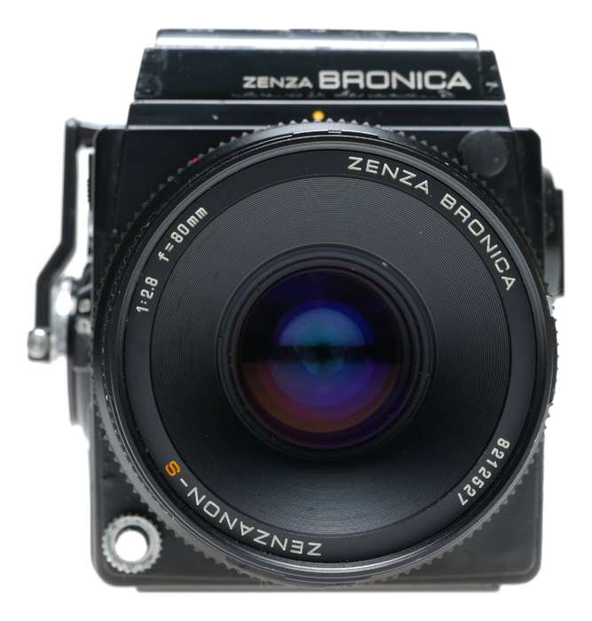 Zenza Bronica SQ-A 6x6 SLR Film Camera Zenzanon-S 1:2.8 f=80mm