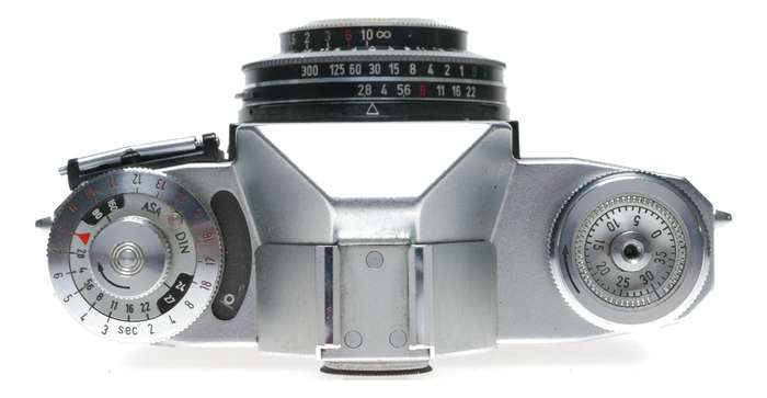Zeiss Ikon Contaflex 861/02 Beta 35mm Film SLR Camera Pantar 2.8/45