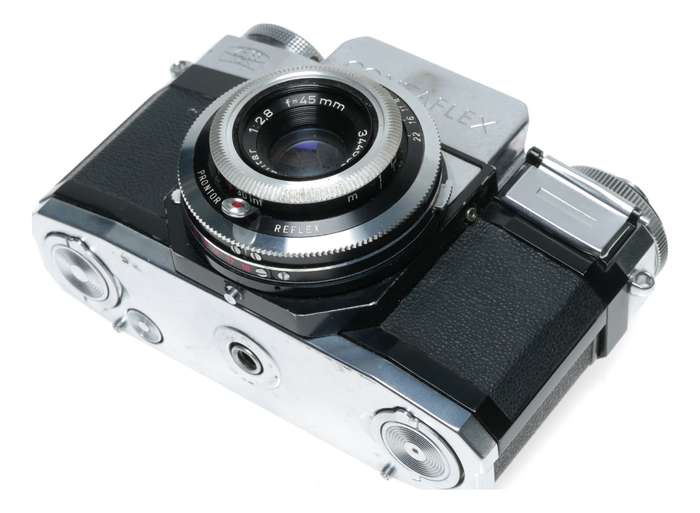 Zeiss Ikon Contaflex 861/02 Beta 35mm Film SLR Camera Pantar 2.8/45
