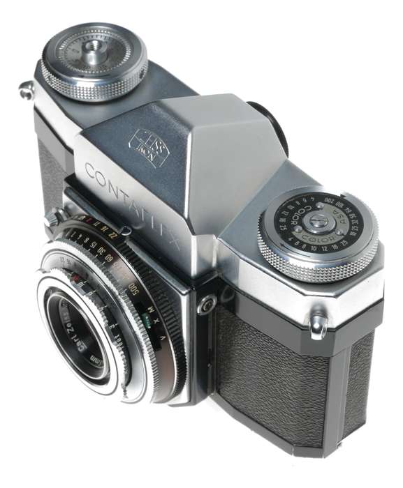 Zeiss Ikon Contaflex I 861/24 Original SLR 35mm Film Camera Tessar 2.8/45