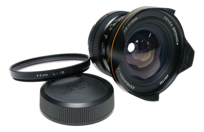 Zenza Bronica Zenzanon-S 1:4 f=40mm SQ-A Ai Am B Film Camera Lens