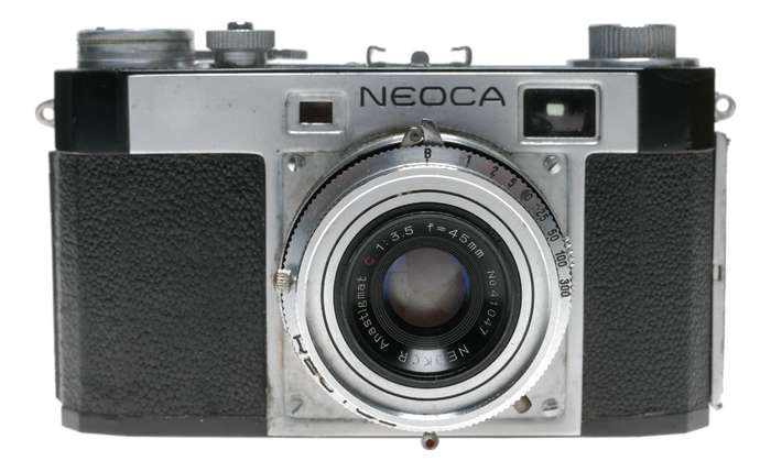 Neoca 2S 35mm Film Rangefinder Camera Neokor 1:3.5 f=45mm
