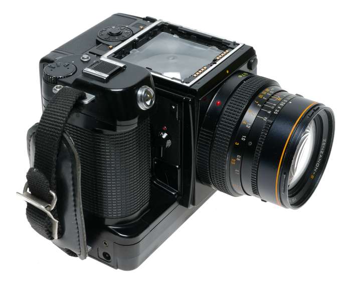 Zenza Bronica SQ-Am 6x6 SLR Film Camera Motor Zenzanon-S 1:3.5 f=50mm