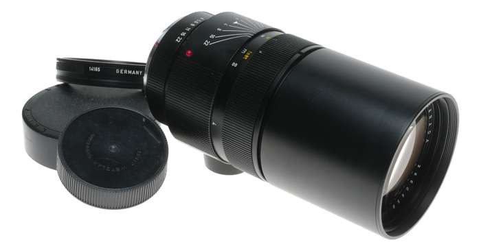11920 Leicaflex Telyt-R 1:4/250 boxed SLR vintage camera lens