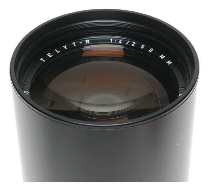 11920 Leicaflex Telyt-R 1:4/250 boxed SLR vintage camera lens