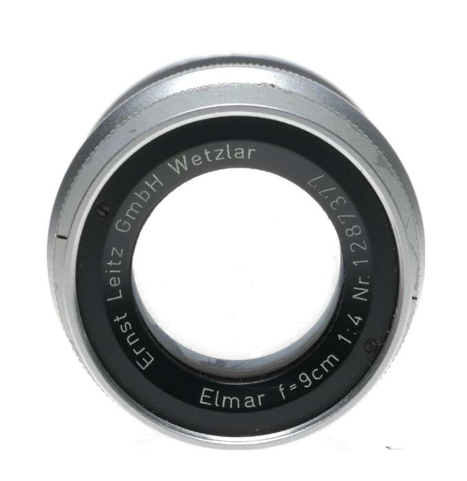 Leitz Elmar f=9cm 1:4 chrome rangefinder screw mount lens