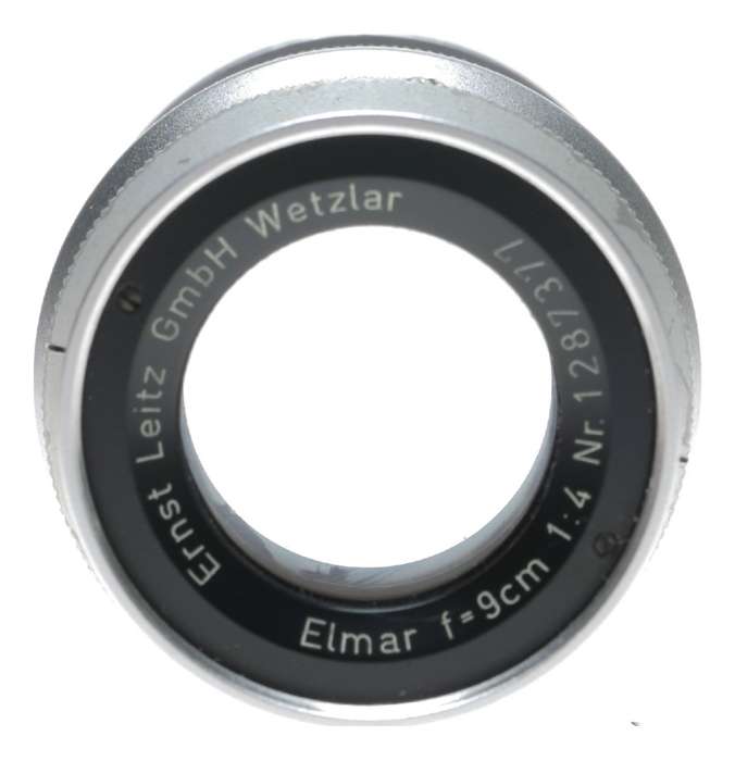 Leitz Elmar f=9cm 1:4 chrome rangefinder screw mount lens