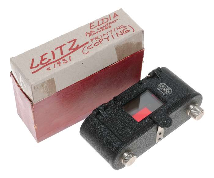 Leitz ELDIA original contact print copy accessory 35mm Leica