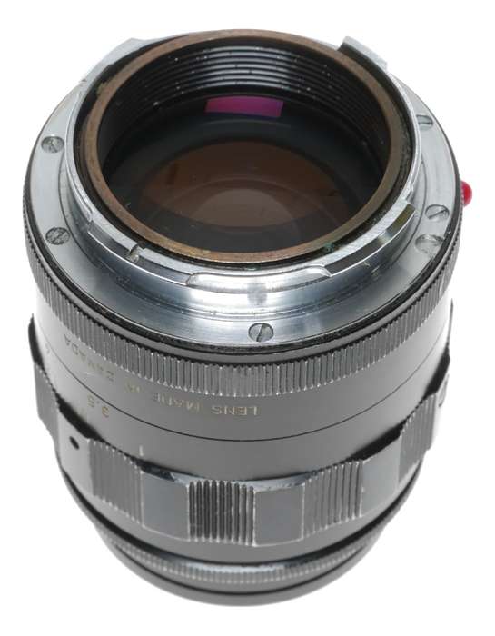 Black Tele-Elmarit 1:2.8/90 mm Leica M Leitz f=90mm F2.8 prime lens