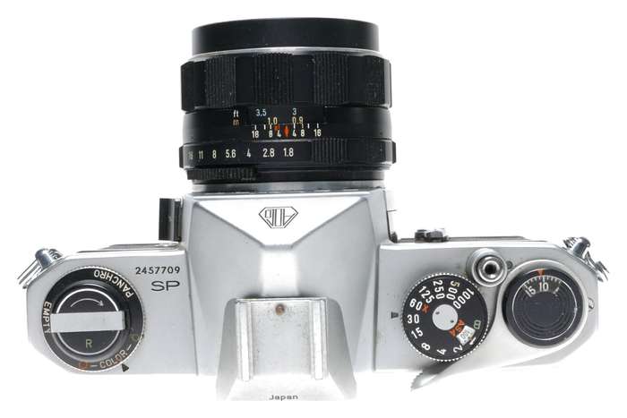 Asahi Pentax Spotmatic SP1000 SLR 35mm Camera M42 Super-Takumar 1.8/55