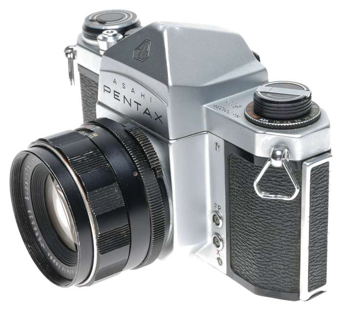 Asahi Pentax S1a SLR Camera Nr.701239 Super-Takumar 2/55 Lens