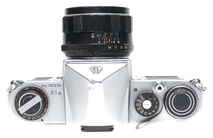 Asahi Pentax S1a SLR Camera Nr.701239 Super-Takumar 2/55 Lens