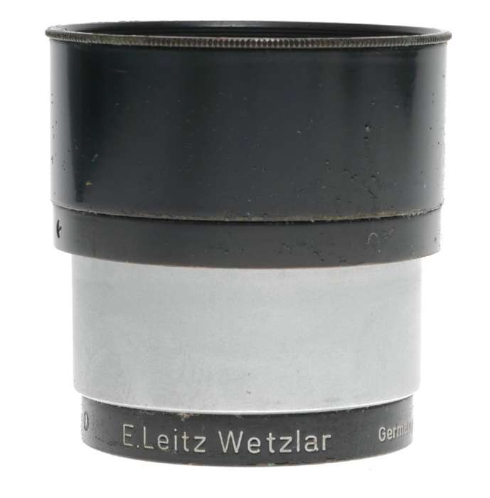 Leica Black chrome used FIKUS lens hood shade 3.5 and 13.5cm Leitz