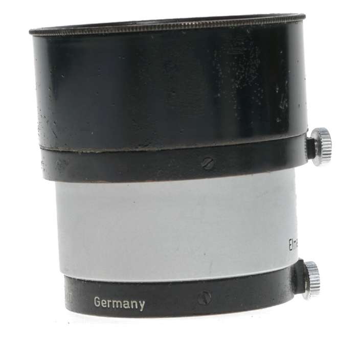 Leica Black chrome used FIKUS lens hood shade 3.5 and 13.5cm Leitz