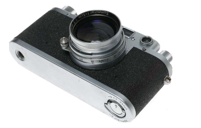 IIIC Shark Skin Leica Summar 2/50mm M39 Rangefinder 35mm camera