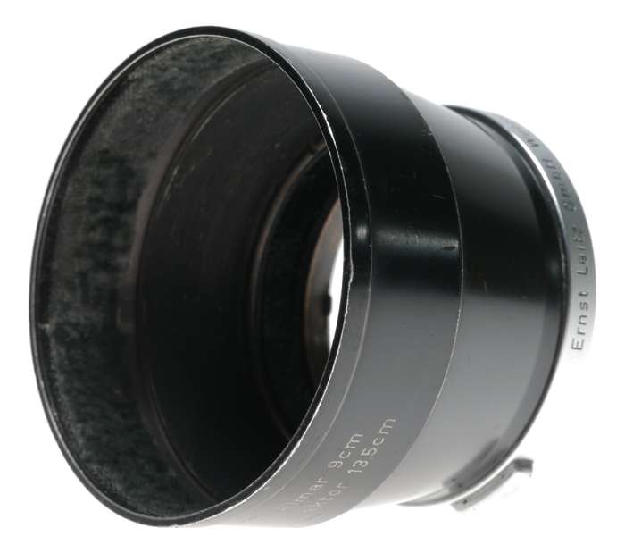 IUFOO used leitz Wetzlar 90mm Elmar 135 Hektor lens hood