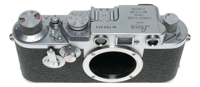 Leica IIIF RD Self Timer camera body with microscope mount RARE