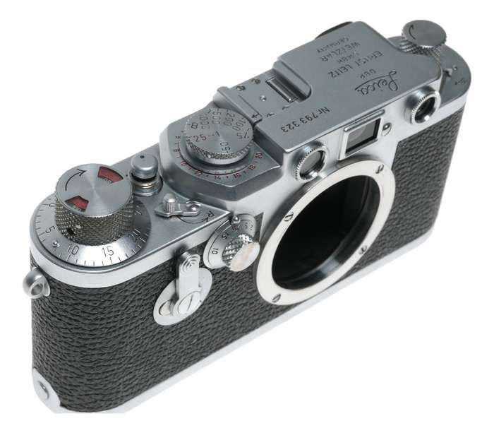 Leica IIIF RD Self Timer camera body with microscope mount RARE